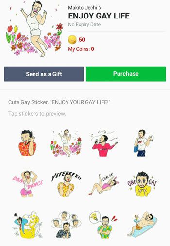 Line Indonesia Tarik Semua Stiker LGBT