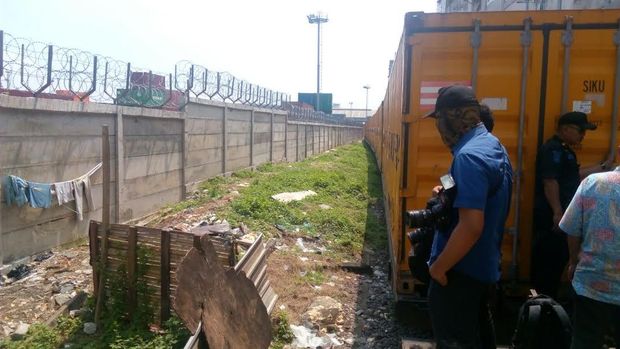 Rizal Ramli Pantau Uji Coba Kereta Barang Pelabuhan Priok