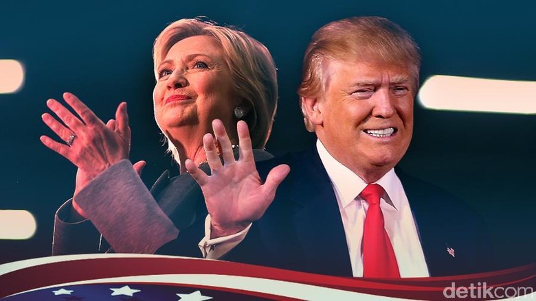 Donald Trump Menang Mudah di New York, Hillary Clinton Ungguli Sanders