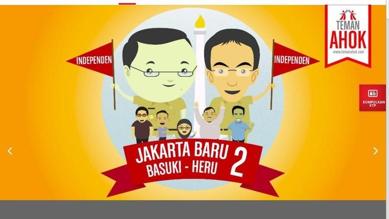 Melawan Ahok Maju Independen Adalah 'Banyolan' Tak Berguna