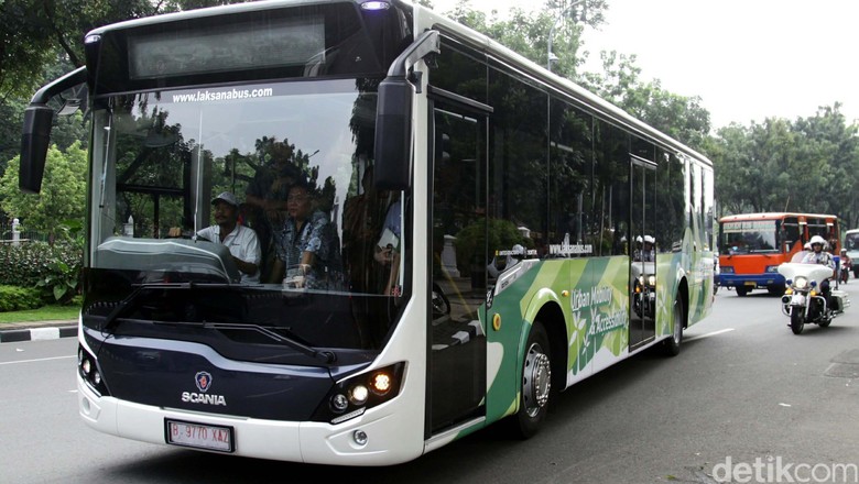 Begini Nih Penampakan Si Bus Pengganti Metromini 