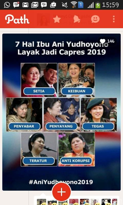Pilpres 2019: Mau pilih Ani yg Bininya SBY, Puan Megawati, Tommy Soeharto atau AHOK?
