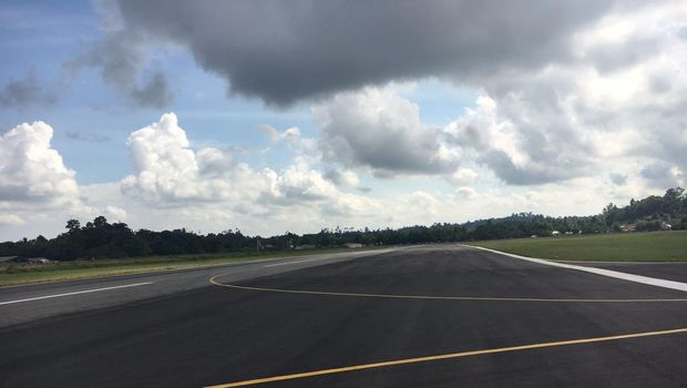 Begini Wajah Lama Bandara Internasional Juwata Sebelum dan Sesudah Dipercantik