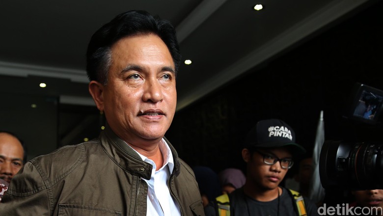 Program yusril sebagai cagub adalah rahasia