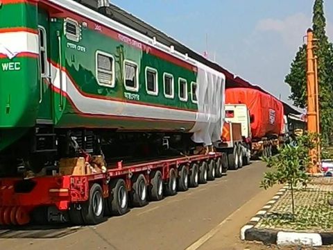 Kereta Pesanan Bangladesh Akan Dikirim PT. INKA Madiun Akhir Maret 2016