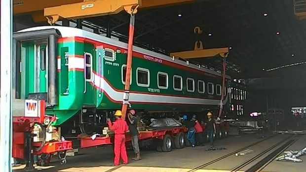 Kereta Pesanan Bangladesh Akan Dikirim PT. INKA Madiun Akhir Maret 2016