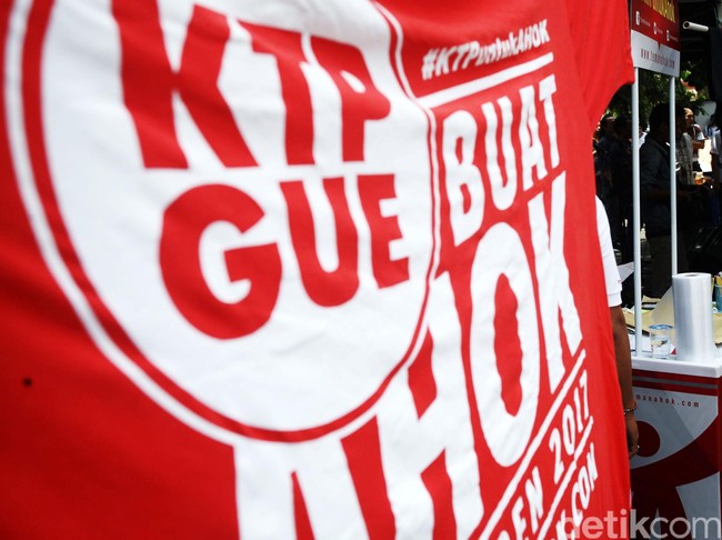Teman Ahok Rayakan 1 Juta KTP, PDIP: Itu Kedaulatan Politik untuk Deklarasi