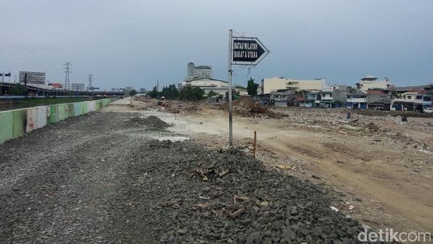 Penampakan Kalijodo Terkini Sebulan Setelah Penertiban