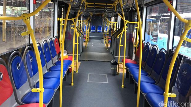 Begini Kondisi 51 Bus Scania untuk TransJakarta dari Mayasari Bakti