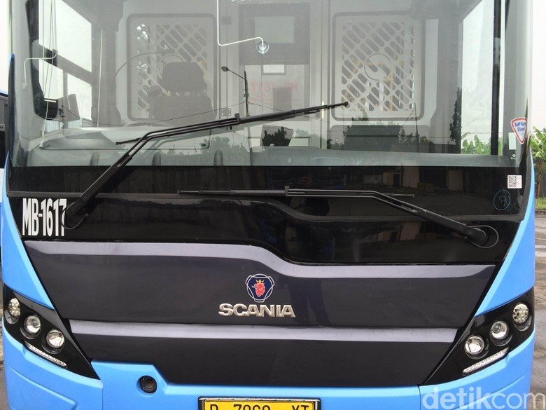 Begini Kondisi 51 Bus Scania untuk TransJakarta dari Mayasari Bakti