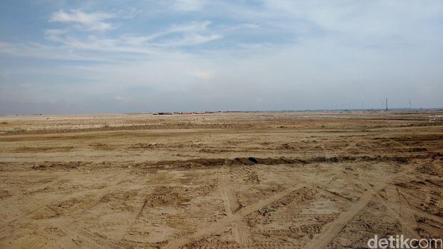 Melihat Proyek Reklamasi Pulau D, Begini Pemandangannya