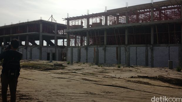 Melihat Proyek Reklamasi Pulau D, Begini Pemandangannya