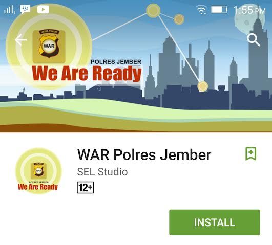 Polres Jember Luncurkan Aplikasi Kentongan Online