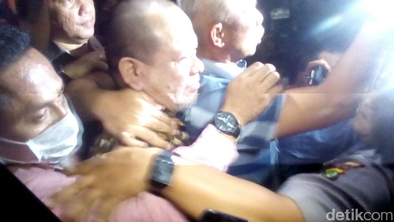 La Nyalla Tiba di Soekarno-Hatta Melalui Pintu Kargo