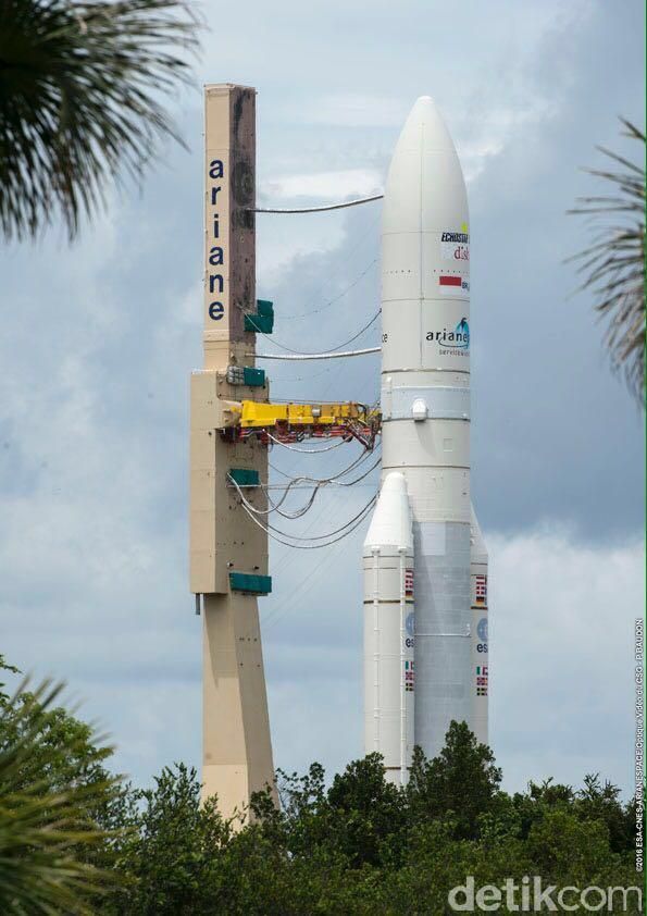 Detik - Detik Peluncuran Satelit BRI-sat "Indonesia Punya Gan"