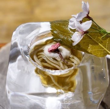 Brrr! Restoran di Jepang Ini Sajikan Udon dalam Mangkuk Es Batu