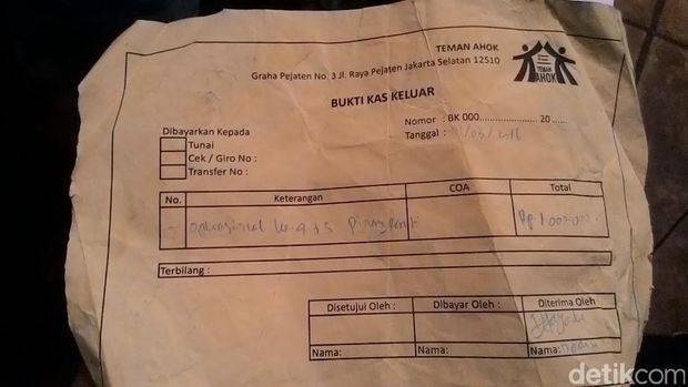 Eks Teman Ahok Beri Pengakuan: Digaji Rp 500 Ribu/minggu dan Ditarget KTP