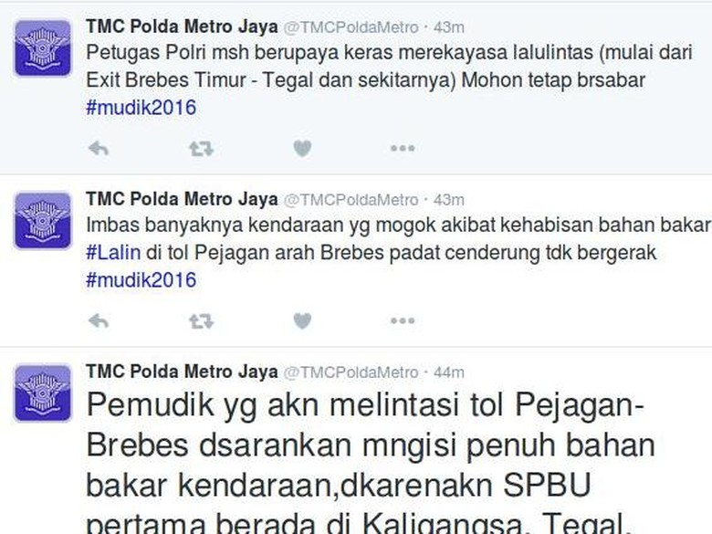 Dari Bogor Jam 11 Sabtu Siang, Pemudik ini Masih di Bulakamba Brebes