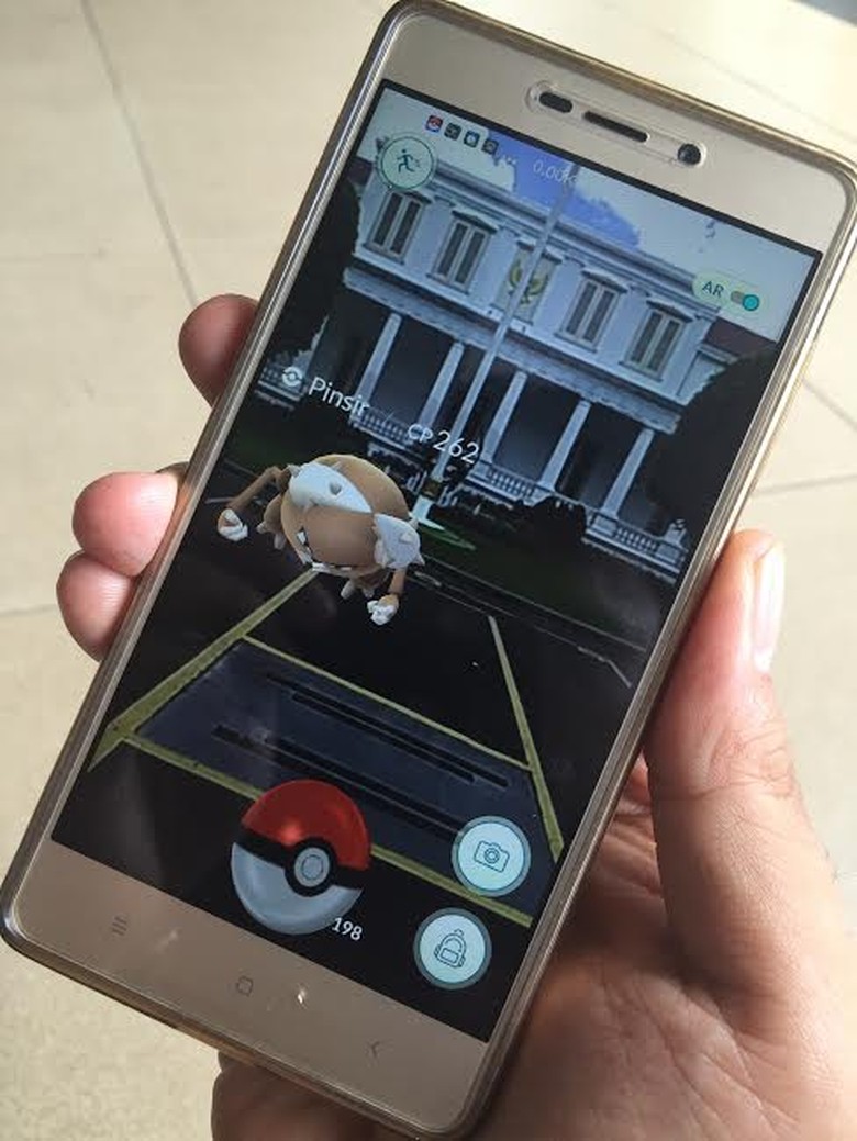 Pokemon Muncul di Istana Negara