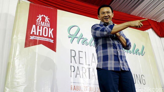 Para Politisi ini 'Menang Taruhan' Ahok Maju Lewat Jalur Partai