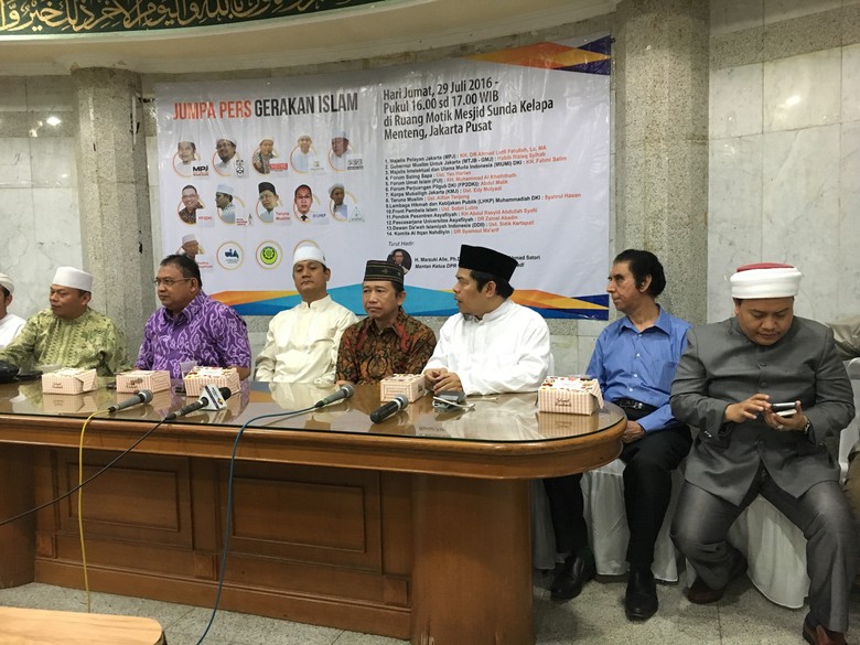 Marzuki Alie &amp; Ormas Islam DKI Desak Parpol Pilih Calon Gubernur Muslim