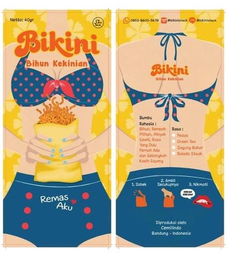 Menelusuri Mie Bikini yang Dikomplain KPAI dan Ramai Dibincangkan Warga