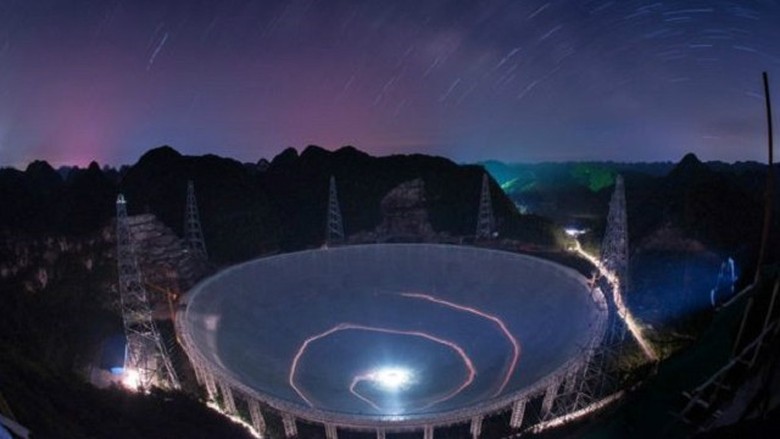 WOW China Buat Teleskop Besar Buat Nangkep Alien 