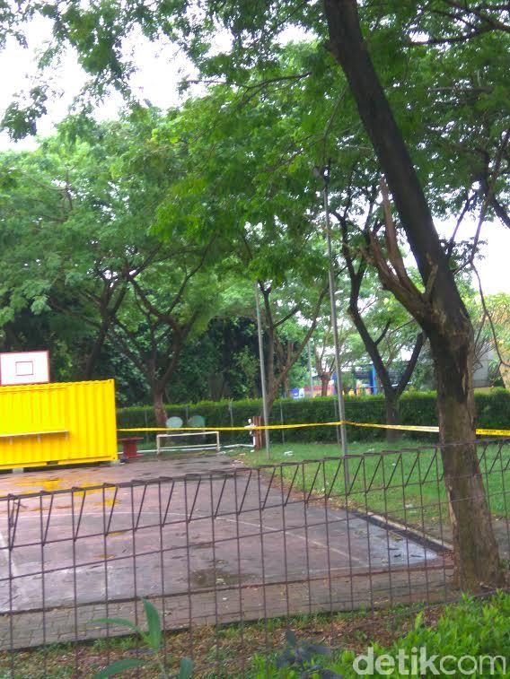 Ini Tiang Lampu Tempat Sandy Diikat Saat Ultah dan Meninggal Tersetrum