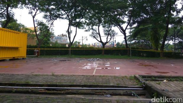 Ini Tiang Lampu Tempat Sandy Diikat Saat Ultah dan Meninggal Tersetrum