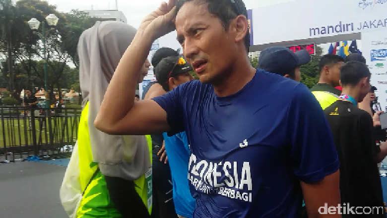 Kecewa Jakarta Marathon, Sandiaga: Ganti Gubernur, Pelaksanaan Lebih Baik