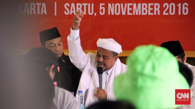 Jejak FPI dan Status 'Napi' Rizieq Shihab