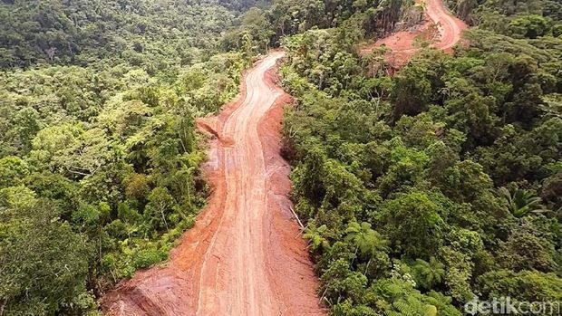 Jalan Trans Papua Telah Tersambung 3.851 Kilometer