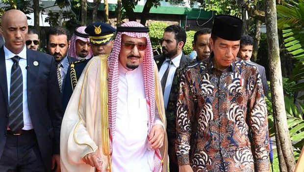 Candaan Raja Salman yang Bikin Jokowi Tertawa