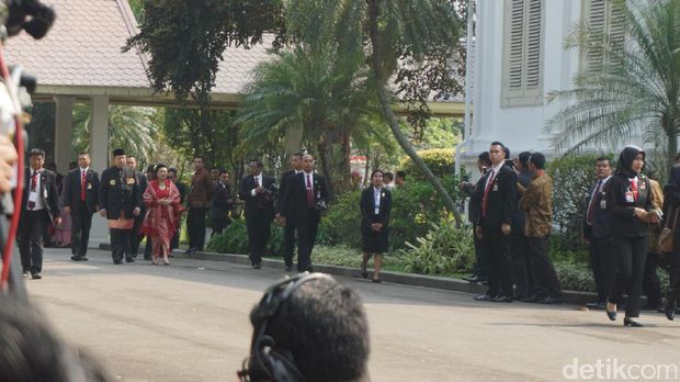 Pertama Kali Setelah Lengser, SBY Hadiri Upacara Kemerdekaan di Istana