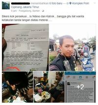 Seorang Biker Jadi Bulan-bulanan Netizen, Kenapa?