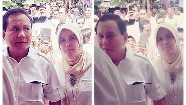 Asma Dewi Pernah Foto Bareng Prabowo, Ini Penjelasan Gerindra