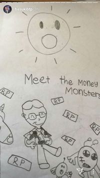 Saat Seorang Anak Buat Komik Ahok Vs Money Monsters