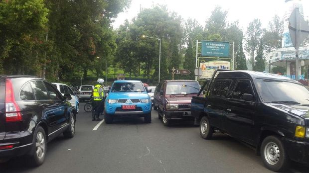 Macet di Puncak, Polisi: Pemprov DKI Tak Beri Tahu Ada Tea Walk