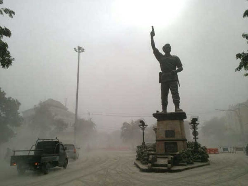 Penampakan Dampak Erupsi Kelud