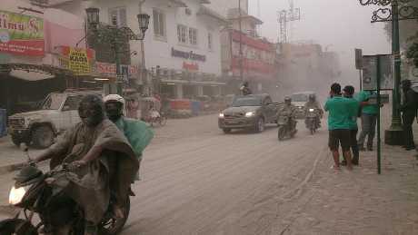 Penampakan Dampak Erupsi Kelud