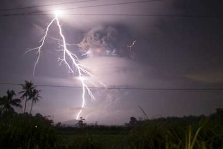 Penampakan Dampak Erupsi Kelud