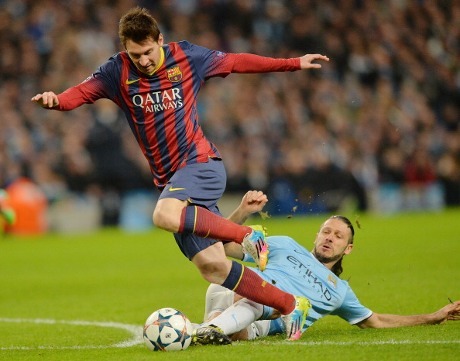 Barca Taklukkan 10 Pemain City Dua Gol Tanpa Balas