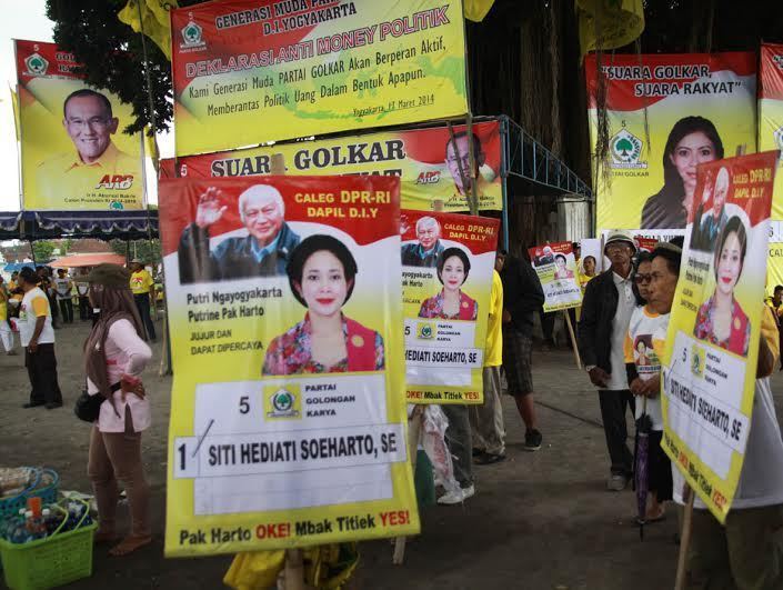 4 Aksi Golkar 'Jualan' Soeharto