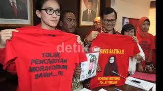 Melanie Subono Galang Dana untuk Bebaskan Satinah: Tinggal Kurang Rp 3 M