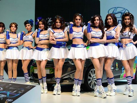 &#91;Bening Inside&#93; Duh! Cantiknya SPG Bangkok Motor Show