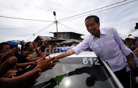 Menghadap SBY, Jokowi Ajukan Pengunduran Diri