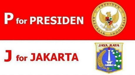 Tim Prabowo-Hatta Munculkan 'P for Presiden J for Jakarta'