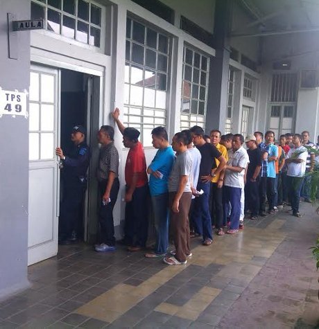[Setelah di RSJ skrg di LP] Mayoritas Penghuni Penjara di Jabar Pilih Prabowo-Hatta