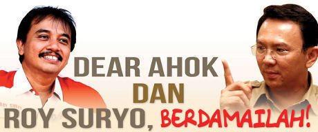 Momen Lebaran, Apakah Roy Suryo dan Ahok Sudah Saling Memaafkan?