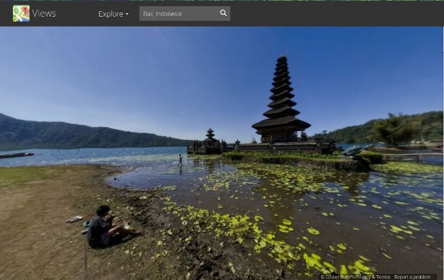 Keliling Jawa dan Bali Yuk! dengan Google Street View